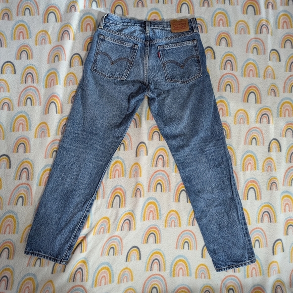Levi's White Oak Cone Denim Selvedge Straight Leg Jeans size 27 - Picture 4 of 8